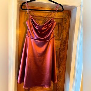 Hausen Aurora Dress - Mauve - Large